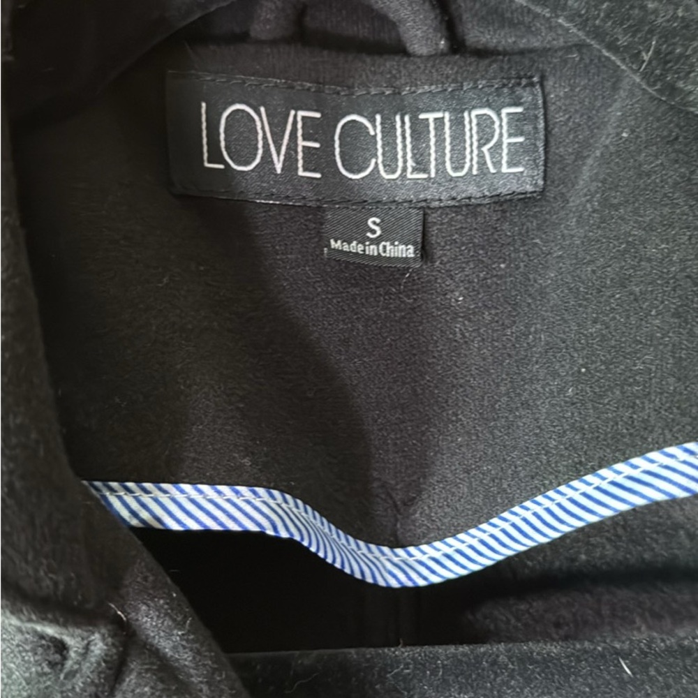Love Culture Black Jacket